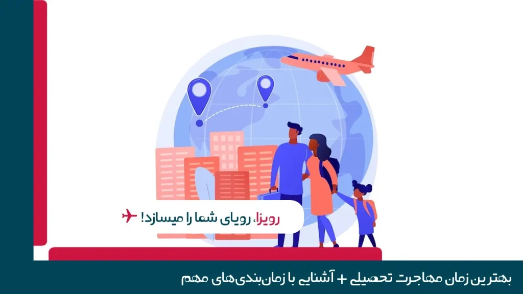 بهترین زمان مهاجرت تحصیلی